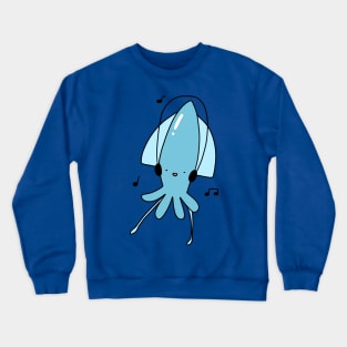 Headphones Squid Crewneck Sweatshirt